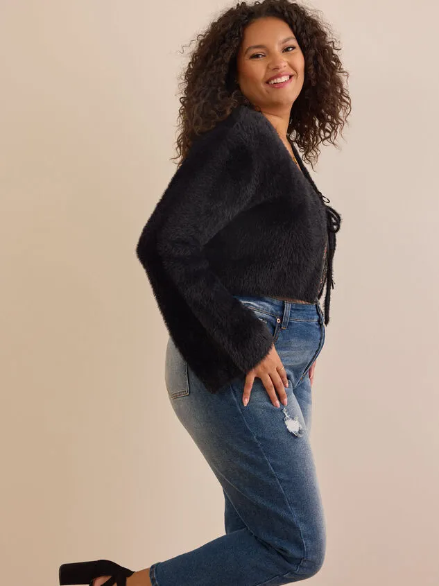 Maddie Cropped Shrug Black Women Altar039d State Sweaters Cardigans Maddie Cropped Shrug Black Women Altar039d State Sweaters Cardigans