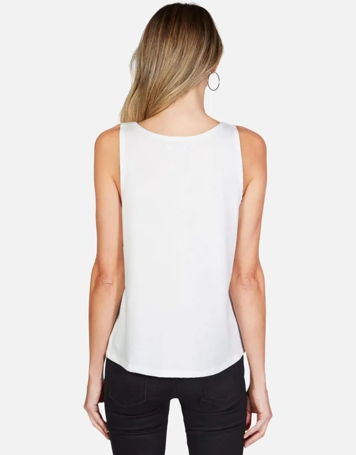 Magnolia X Rainbow Horseshoe Milk Women Lauren Moshi Tanks