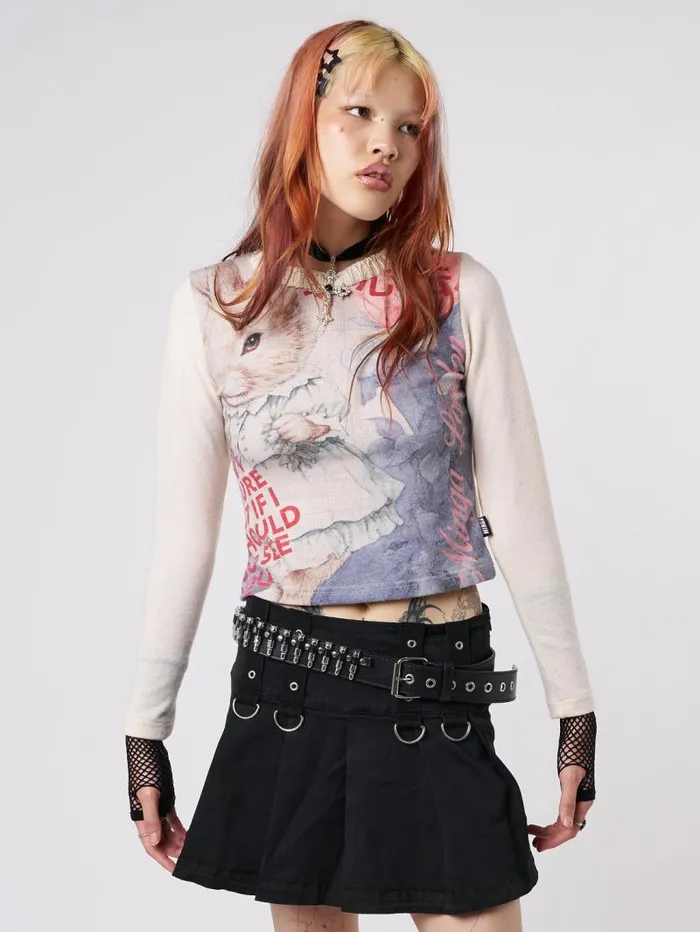 Main Character Rabbit Graphic Top Women Minga London Tops and TShirts