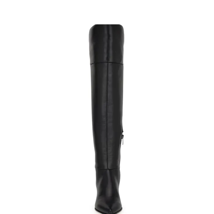 Maner Over The Knee Boots Black Women Nine West Boots and Booties Maner Over The Knee Boots Black Women Nine West Boots and Booties