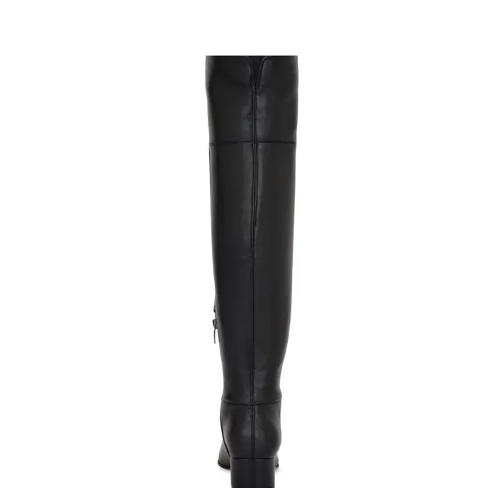 Maner Over The Knee Boots Black Women Nine West Boots and Booties Maner Over The Knee Boots Black Women Nine West Boots and Booties