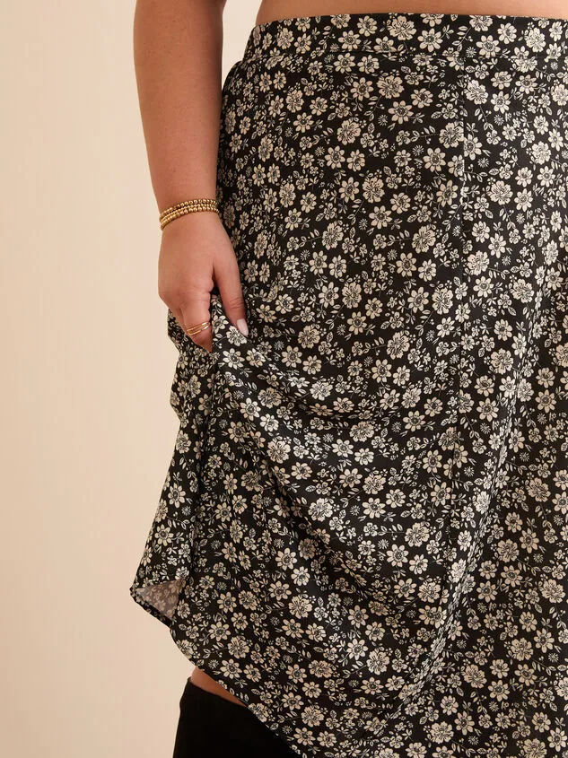 Maycie Floral Midi Skirt Blackivory Women Altar039d State Bottoms Maycie Floral Midi Skirt Blackivory Women Altar039d State Bottoms