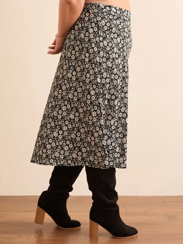 Maycie Floral Midi Skirt Blackivory Women Altar039d State Bottoms Maycie Floral Midi Skirt Blackivory Women Altar039d State Bottoms
