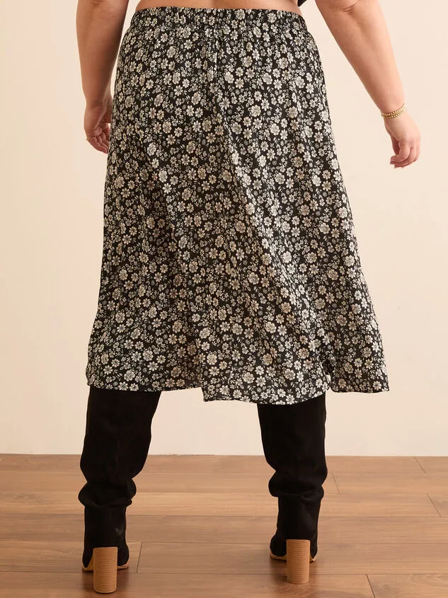 Maycie Floral Midi Skirt Blackivory Women Altar039d State Bottoms Maycie Floral Midi Skirt Blackivory Women Altar039d State Bottoms