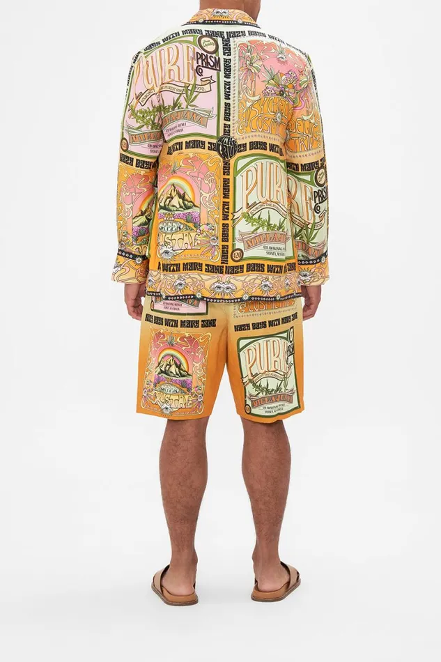 MEN039S ROBE JACKET LETS CHASE RAINBOWS Lets Chase Rainbows Mens Camilla Robes