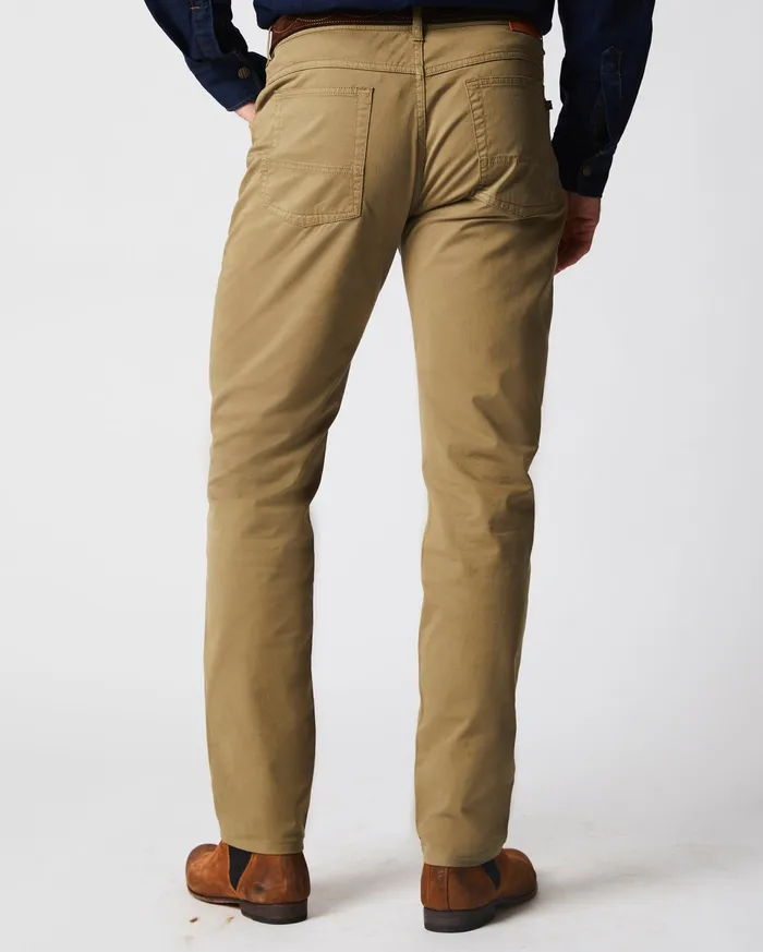 Men 5 Pocket Pant Moss Green Billy Reid Bottoms