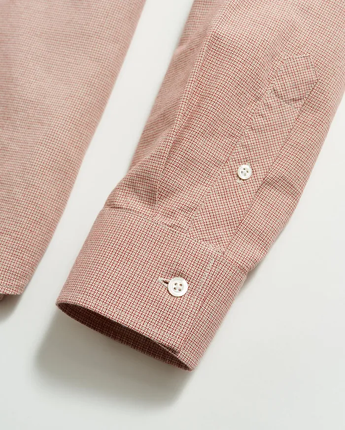 Men Basket Check Western Shirt Naturalred Billy Reid Shirting
