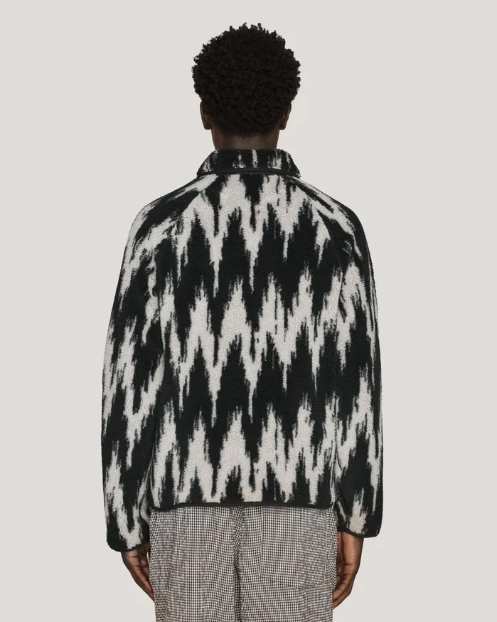 Men Beach Jacket Navy Multi YMC Outerwear