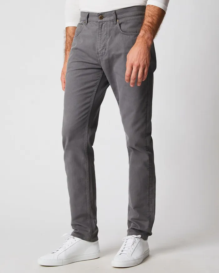 Men Bedford 5 Pocket Pant Steel Billy Reid Bottoms