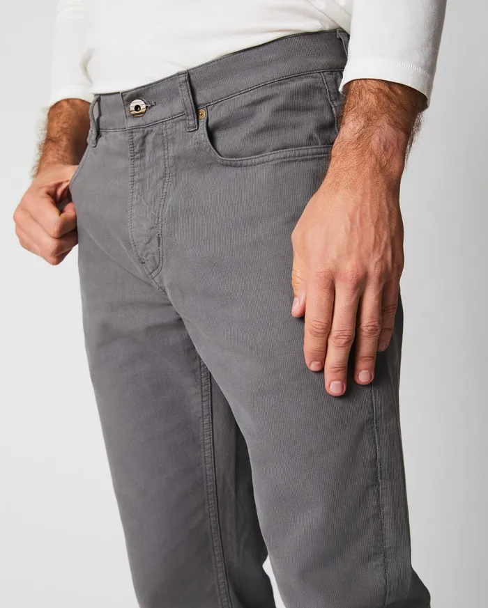 Men Bedford 5 Pocket Pant Steel Billy Reid Bottoms