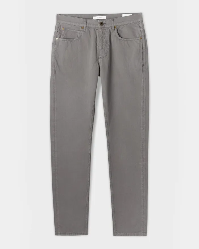 Men Bedford 5 Pocket Pant Steel Billy Reid Bottoms