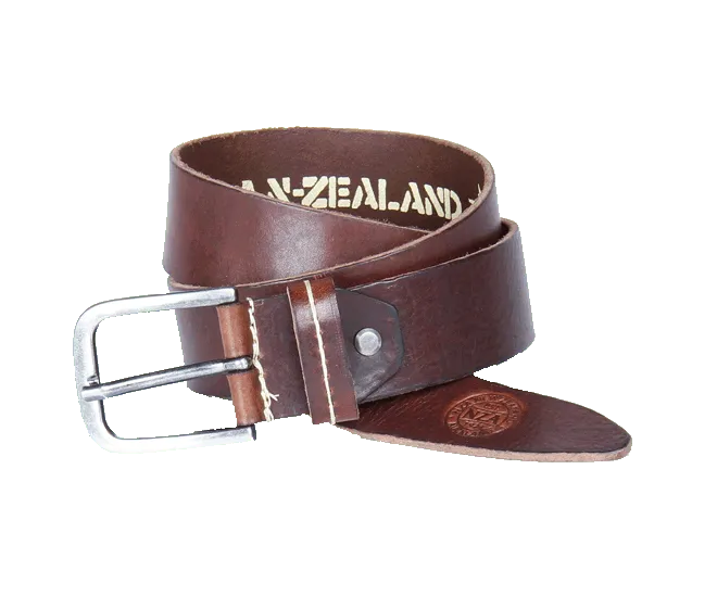 Men Belts NZA New Zealand Auckland Mannering Brown
