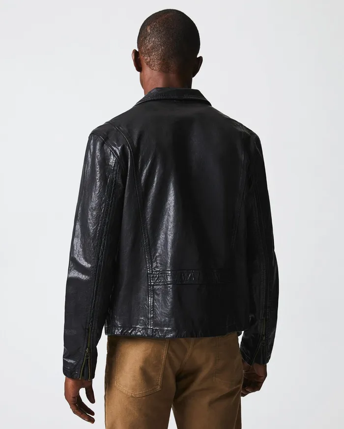 Men Blake Jacket Black Billy Reid Jackets and Outerwear