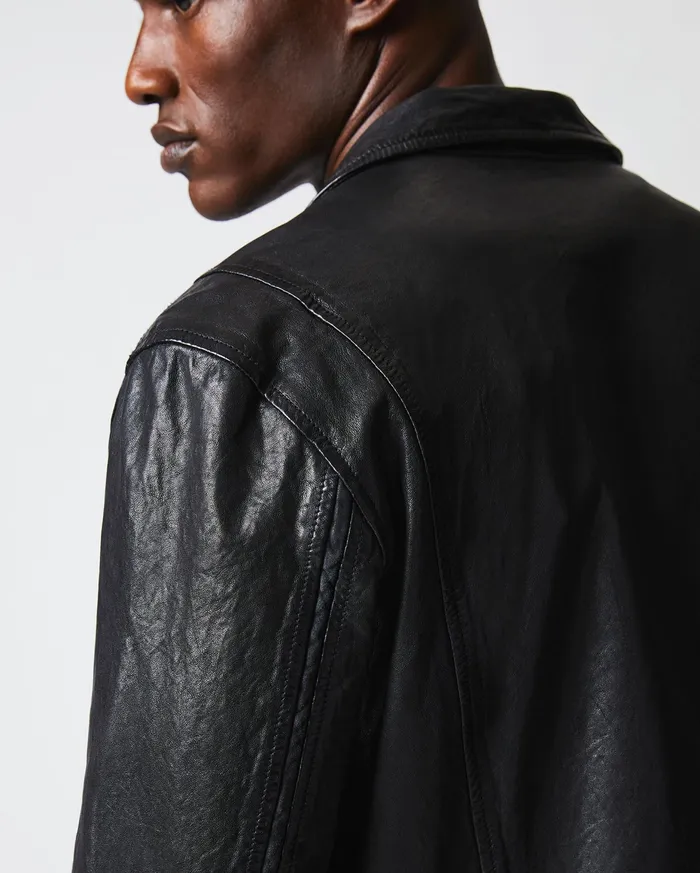 Men Blake Jacket Black Billy Reid Jackets and Outerwear