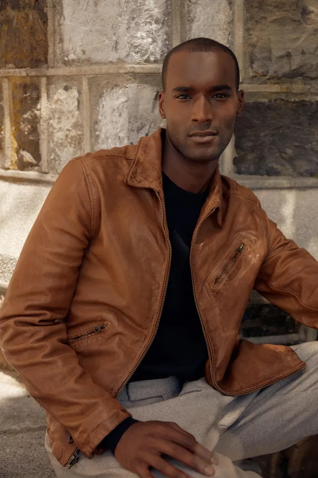 Men Blake Jacket Saddle Billy Reid Jackets and Outerwear