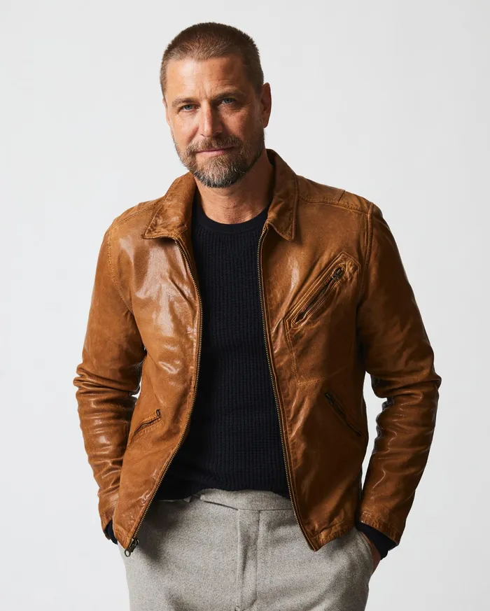 Men Blake Jacket Saddle Billy Reid Jackets and Outerwear