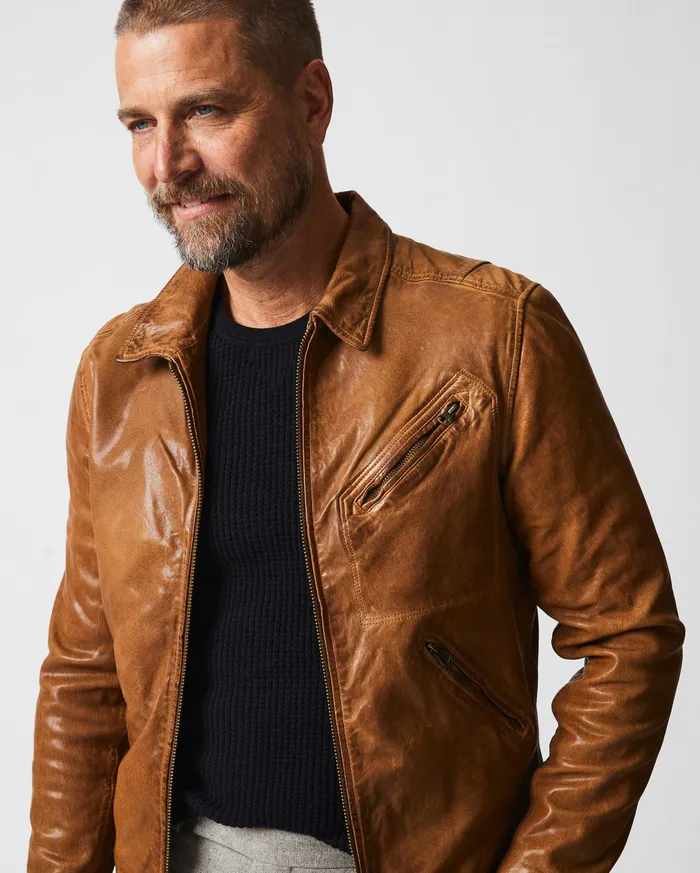 Men Blake Jacket Saddle Billy Reid Jackets and Outerwear