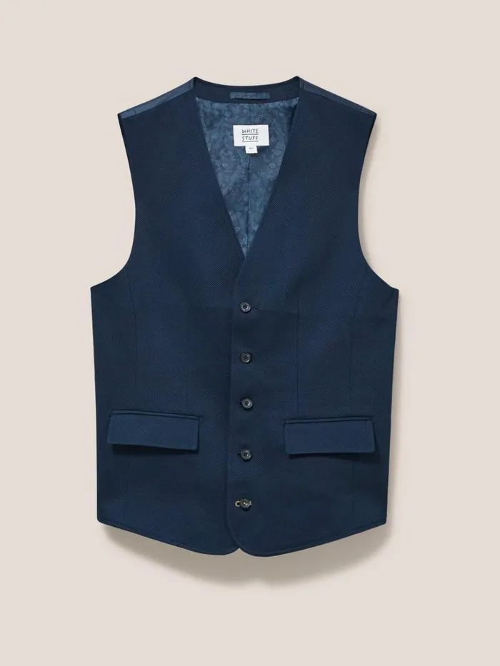 Men BLAZERS White Stuff York Waistcoat Dark Navy Men BLAZERS White Stuff York Waistcoat Dark Navy