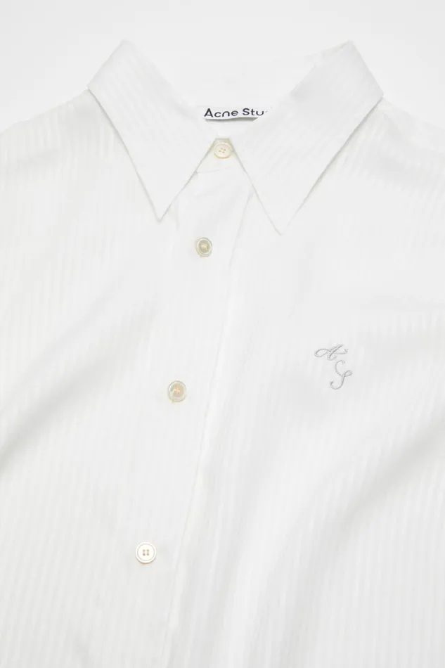 Men Buttonup Shirt White Acne Studios Shirts
