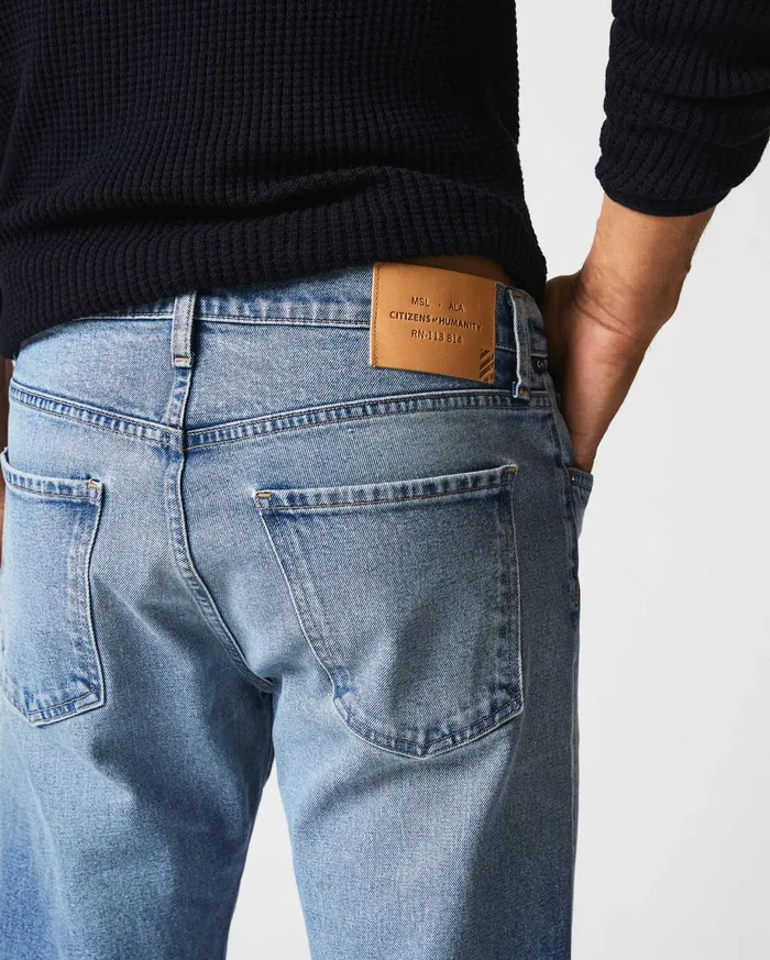 Men Citizens Of Humanity X Billy Reid Adler Jean Light Indigo Billy Reid Bottoms