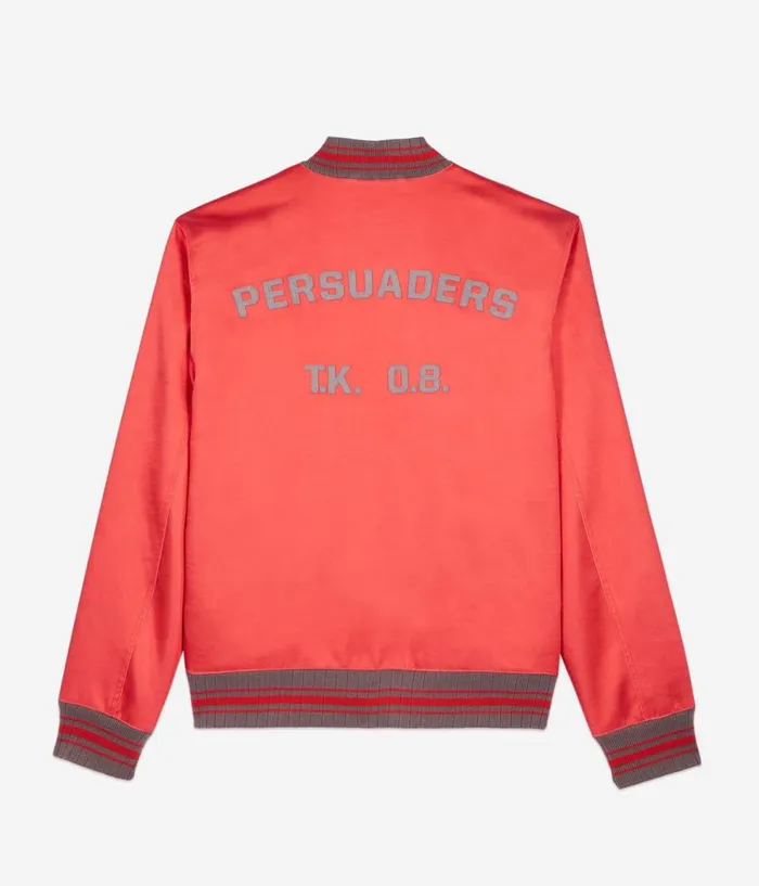 Men Coats and Jackets THE KOOPLES Red Satin Jacket With Patches Men Coats and Jackets THE KOOPLES Red Satin Jacket With Patches