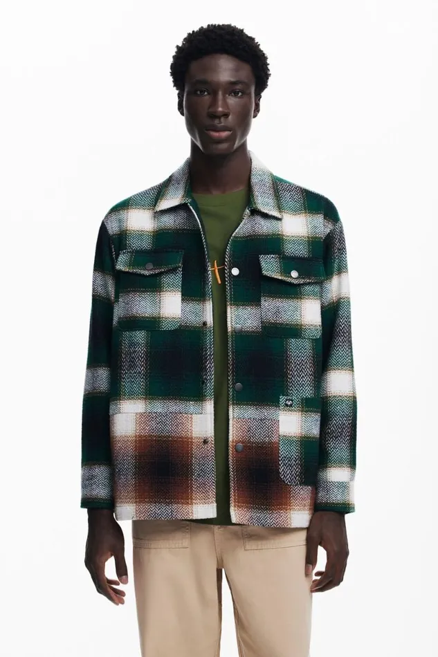 Men Coats And Jackets Desigual Lumberjack Shirt