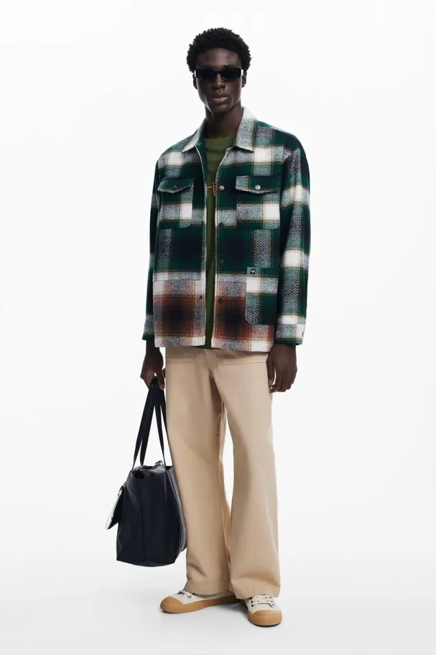 Men Coats And Jackets Desigual Lumberjack Shirt