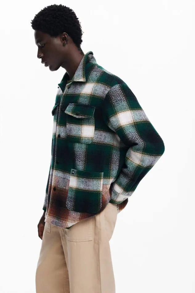 Men Coats And Jackets Desigual Lumberjack Shirt