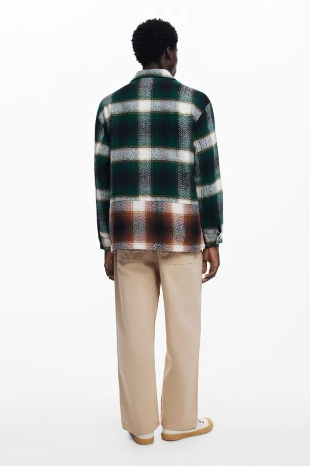 Men Coats And Jackets Desigual Lumberjack Shirt