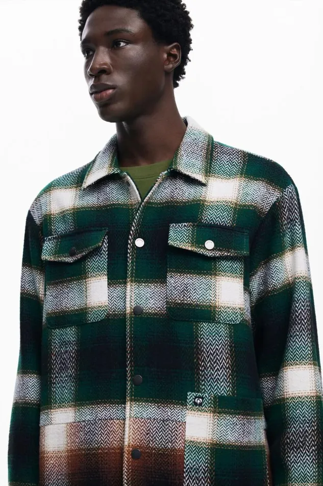 Men Coats And Jackets Desigual Lumberjack Shirt