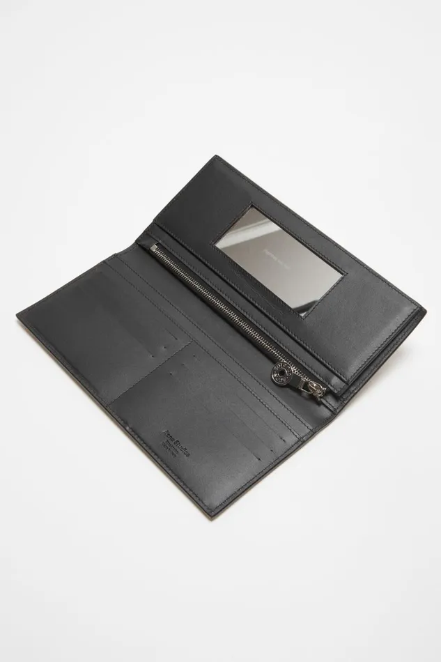Men Continental Wallet Pastel Pink Acne Studios Small Leather Goods