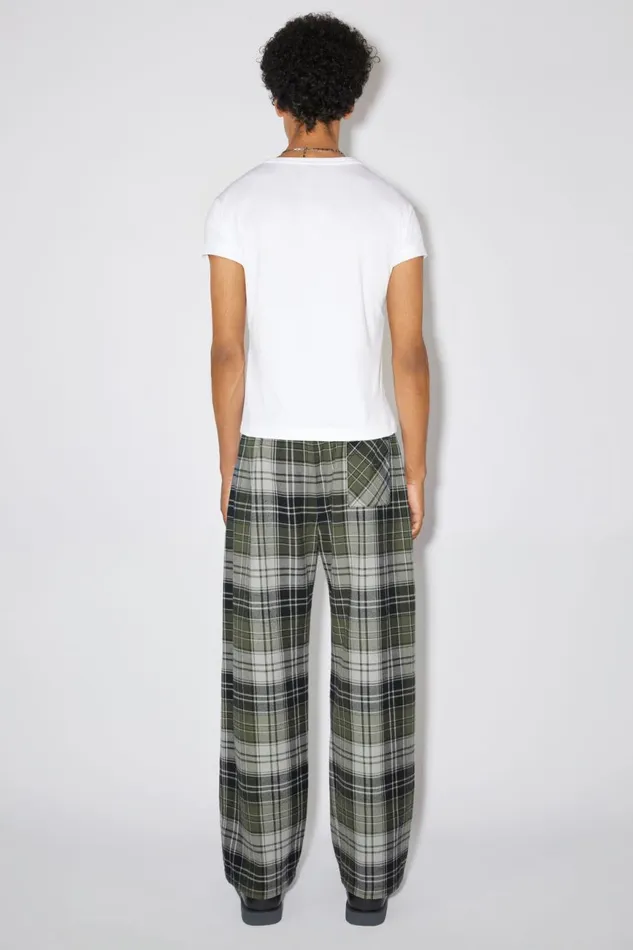 Men Crew Neck Tshirt 8211 Fitted Fit Optic White Acne Studios Tshirts