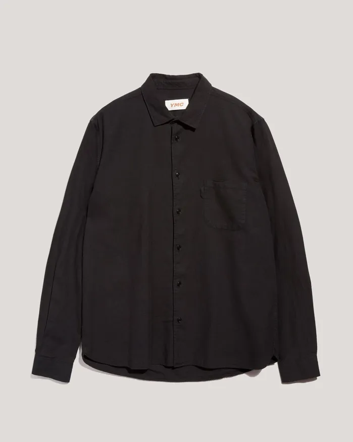 Men Earth Curtis Shirt Black YMC Shirts