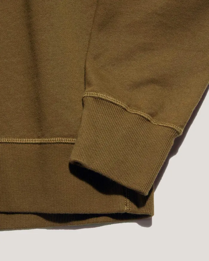 Men Earth Shrank Sweatshirt Olive YMC Tops and TShirts