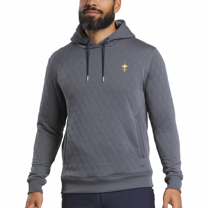 Men FootJoy 1927 Trophy Quilted Hoodie Base MidLayers