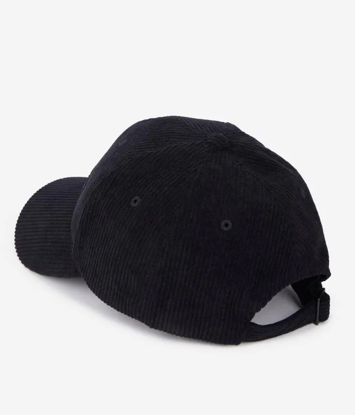 Men Hats and Scarves THE KOOPLES Black Corduroy Cap Men Hats and Scarves THE KOOPLES Black Corduroy Cap