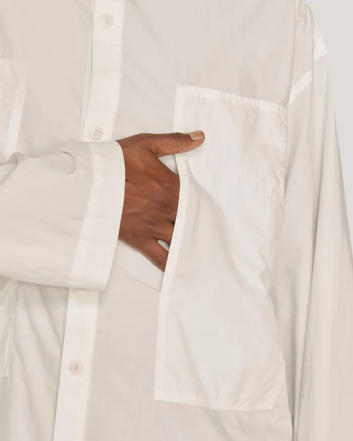Men Hawkeye Cotton Shirt White YMC Shirts