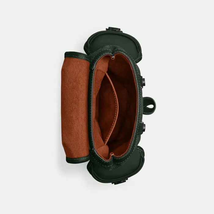 Men Hitch Backpack 13 In Micro Signature Jacquard Amazon Green Coach Backpacks