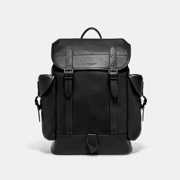 Men Hitch Backpack Black Coach Backpacks