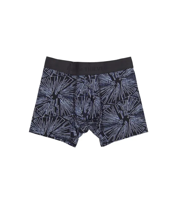 Men Hustle Boxer Briefs Black Navy Underwear 2 Pack Pair Of Thieves Boxer Briefs