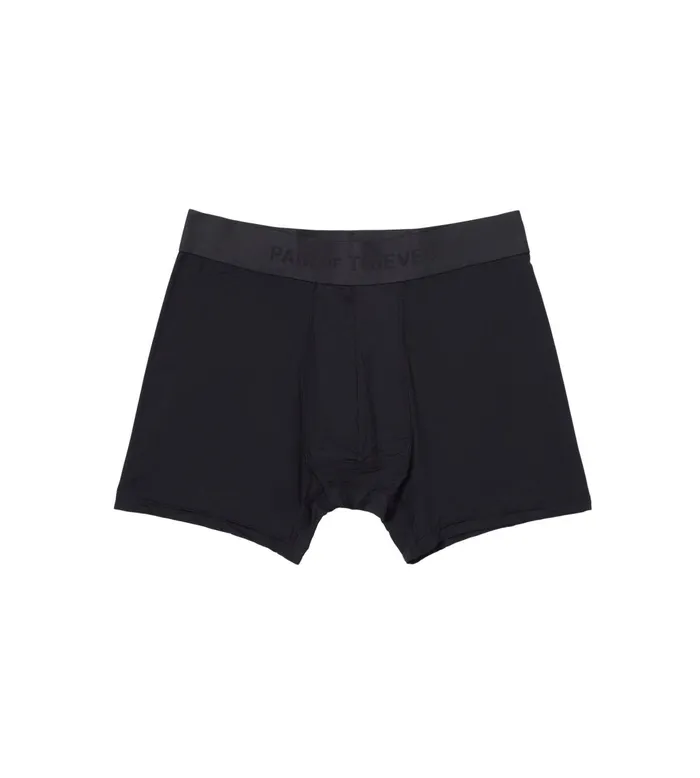 Men Hustle Boxer Briefs Black Navy Underwear 2 Pack Pair Of Thieves Boxer Briefs