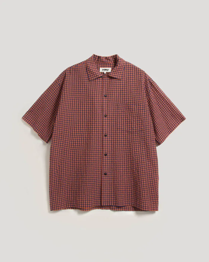 Men Idris Shirt Red Multi YMC Shirts