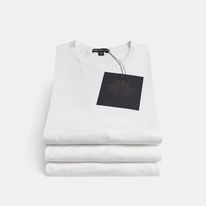 MEN James Perse GIFT SETS 3 Pack Luxe Lotus Jersey Tee White