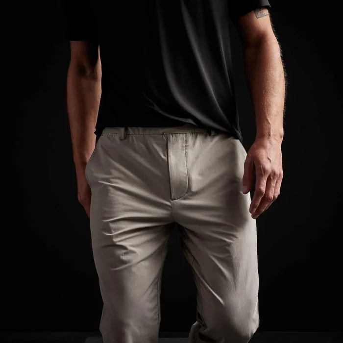 MEN James Perse Performance Bottoms Performance Trouser Concrete