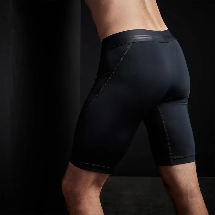 MEN James Perse Performance Bottoms YOSEMITE Sport Long Boxer Black