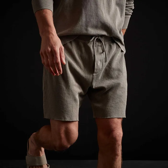 MEN James Perse SWEAT TOPSBOTTOMS Thermal Sweat Short Greystone Pigment