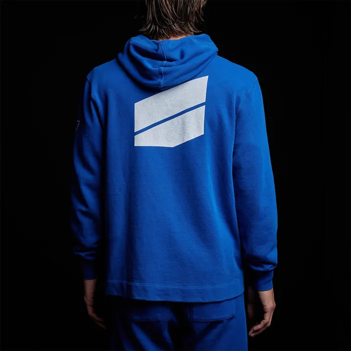 MEN James Perse SWEAT TOPSBOTTOMS YOSEMITE French Terry Pullover Hoodie Royal Bluewhite
