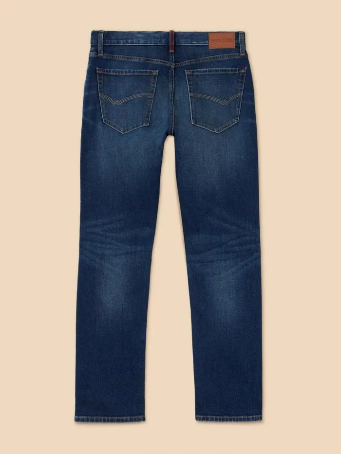 Men JEANS White Stuff Eastwood Straight Jean Mid Denim Men JEANS White Stuff Eastwood Straight Jean Mid Denim