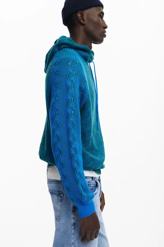 Men Jumpers And Sweatshirts Desigual Zigzag Sweatshirt