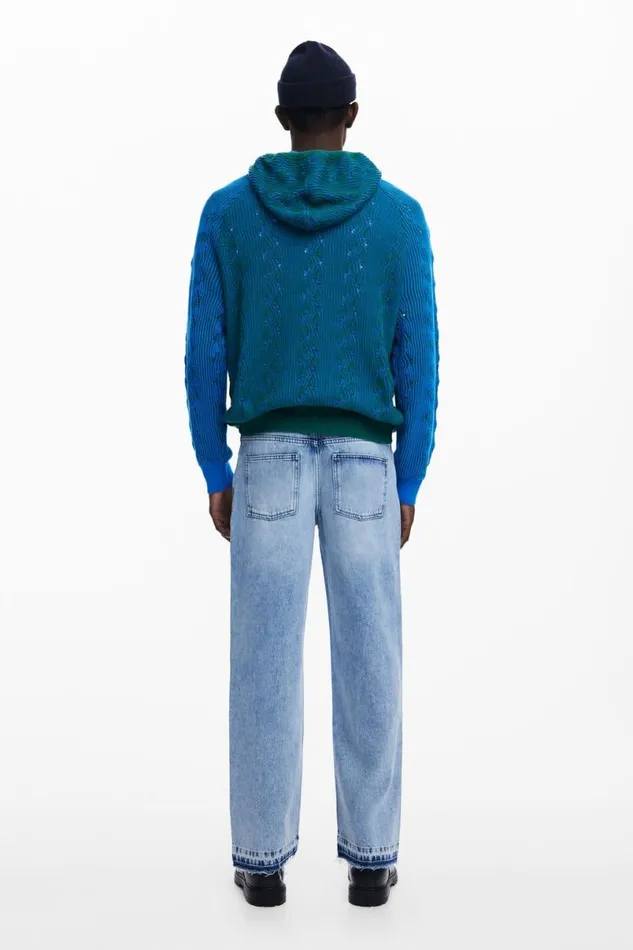 Men Jumpers And Sweatshirts Desigual Zigzag Sweatshirt